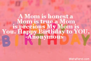 quotes about moms birthday