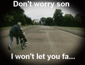 When I was a kid my dad had good intentions like this father