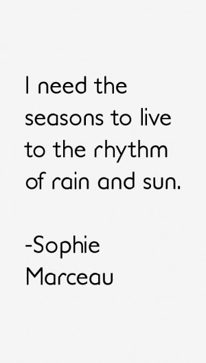 Sophie Marceau Quotes & Sayings