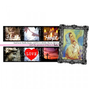 catholic bible verses about faith hope and love