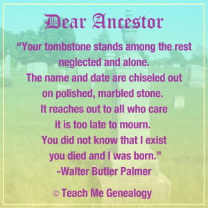 Teach Me Genealogy: Quotes