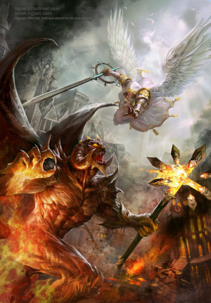 Demon Vs Angel Image