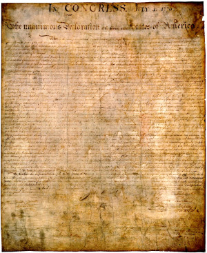 Credit: Charters of Freedom, A New World at Hand, National Archives