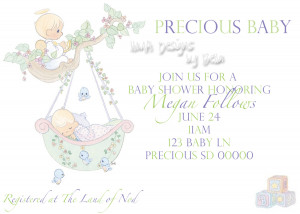 Precious Moments Baby Shower wallpaper details :