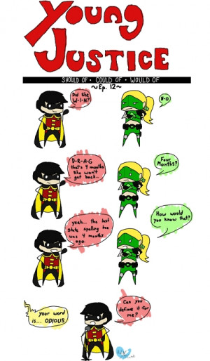 Young Justice Spelling Bees