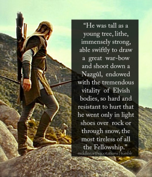 Lord Of The Rings Quotes Legolas Lord of the Rings Legolas
