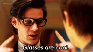 Glasses are cool - Matt Smith - GIF by Demon-Slayer13
