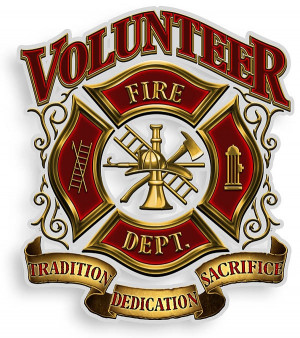 Volunteer Fire Dept Tradition Decal