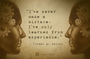 Thought this image really tied this Thomas Edison quote I was given to ...