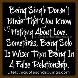 Quotes About Being Single Quotes about being single