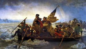 Emanuel G Leutze - George Washington crossing the Delaware River, 1851 ...