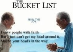 Quote from the bucket list 