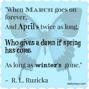 Quote Me Thursday Link-Up 26: Quotes About April