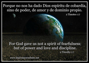For God hath not given us the spirit of fear; but of power, and of ...