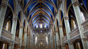 Notre-Dame Cathedral Basilica of Ottawa, Ontario, Canada (© Kevin O ...