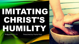 Humility Of Christ Imitating christ's humility