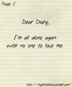 Dear Diary Tumblr