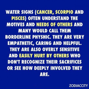 Pisces And Cancer Zodiac Sign Quotes