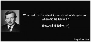 More Howard H. Baker, Jr. Quotes