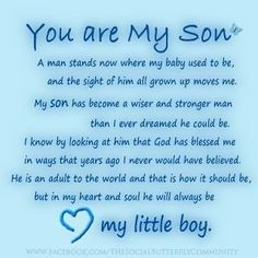 little boy quotes | My little boy... | Quotes I Like...