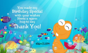 Birthday Thank You Quotes For Facebook Thank you