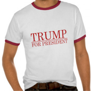TRUMP FOR PRESIDENT (Red) Shirts