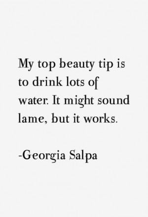 Georgia Salpa Quotes & Sayings