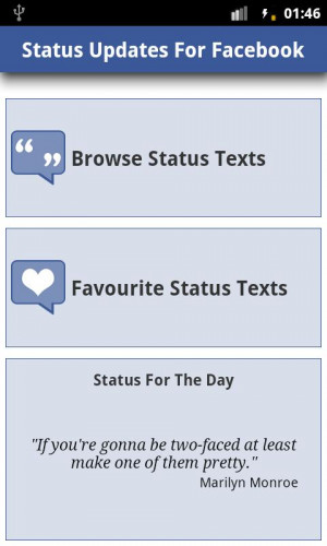 Cute Statuses For Facebook – Squidoo :.