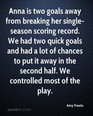 Quotes About Breaking Records