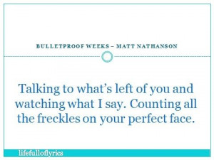 30 Favorite Matt Nathanson Lyrics