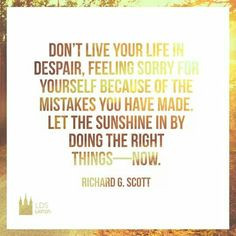 Elder Richard G. Scott- quotes