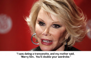 Memorial page: Joan Rivers dead at 81. Good bye Joan, you will for ...