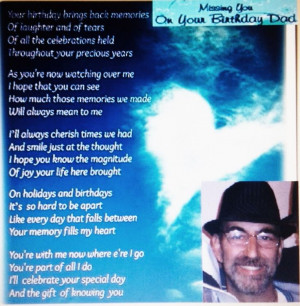 You will Always be my hero! I love you & miss you. Happy 57th Birthday ...