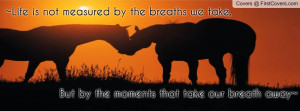 horse quote Profile Facebook Covers