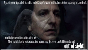 Dumbledore's death by H-Lawliet