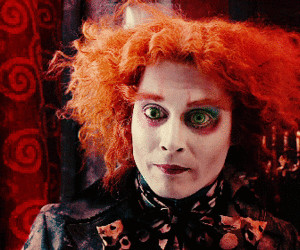 - Tim Burton (2010) The Mad Hatter: Have I gone mad? Alice Kingsley ...