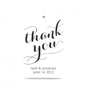 Thank You Sayings For Wedding Favors