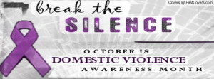 Domestic Violence Awareness Month Profile Facebook Covers