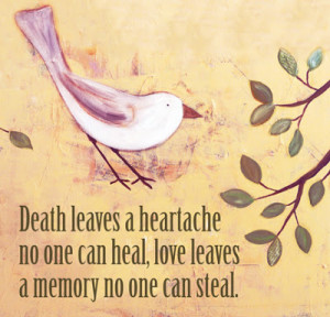 So much heartache lately. Are you missing someone today?