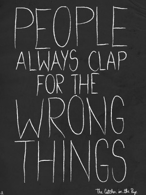 ... Catcher in the Rye quote holden caulfield says by 266aline, via Flickr