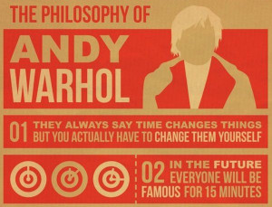 INFOGRAPH: The Philosophical Genius of Andy Warhol · Purple Clover