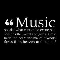 love this quote about music. This is what John Mayer's music does.