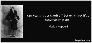 Quotes by Hedda Hopper