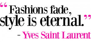 FAMOUS FASHION QUOTES