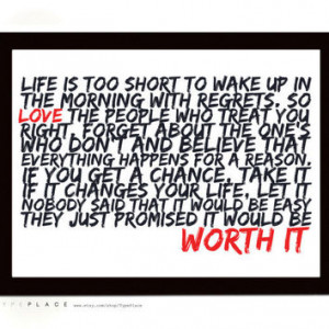 Life Too Short Harvey...