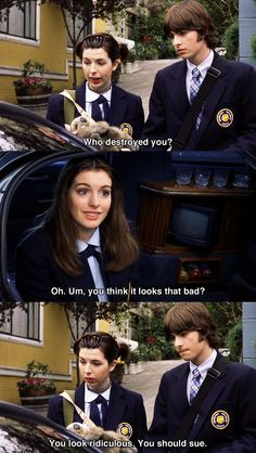 The Princess Diaries (2001) - Quotes---- true friendship right there ...