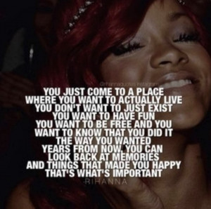 Rihanna Quotes About Love I love this quote,
