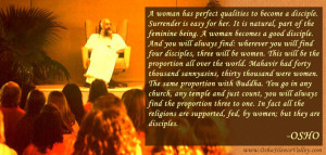 Osho quote on Woman