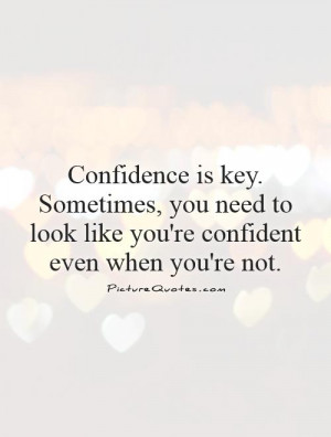 Confidence Quotes Self Confidence Quotes