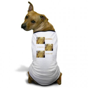 Bowie Gifts > Bowie Pet Stuff > Long Schlong Sailor Dog T-Shirt